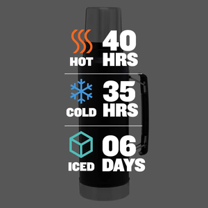 <span class=keywords><strong>Thermos</strong></span> isotherme minimaliste <span class=keywords><strong>professionnel</strong></span> en acier inoxydable 304 de 1 L, isolation 24 heures, couleurs personnalisables pour l'extérieur - Product Image 6