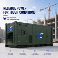 Generador Eléctrico Ligero de 400kw 500kva Personalizable, Generador Diésel Industrial de Reserva, Trifásico, Silencioso, Refrigerado por Agua, Automático