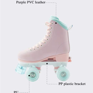 Patins de Rodas Quádruplas de Moda OEM ODM por Atacado, Patins Artísticos Quádruplos para Crianças e Adultos - Product Image 6