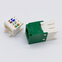 Conector Modular UTP RJ45 Panduit Cat6 Keystone Jack