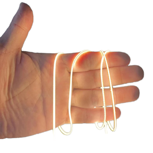 360 độ sáng COB Dải 3 mét hẹp 5/24V <span class=keywords><strong>LED</strong></span> Filament linh hoạt Silicone Edison Bóng Đèn <span class=keywords><strong>Diode</strong></span> IP20 đồng cho DIY trang trí - Product Image 1