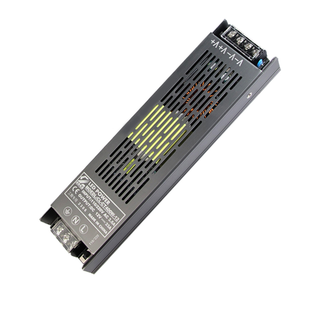 400W Waterproof Power Supply 220V 12V DC Single Output 50A 12V 2A High Efficiency 88% 2.5 Year Warranty