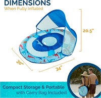 Conception personnalisée Matériau épais non toxique Cool Intex Jouet flottant pour piscine gonflable pour bébé et enfants