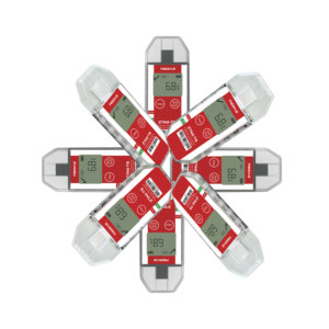 Registrador de Dados de Choque e Temperatura ZTAG-TS com Proteção IP54 para Logística Global de Frete Marítimo e Aéreo - Product Image 5