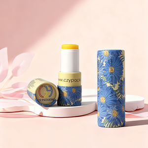 أنبوب ورقي قابل لإعادة التدوير وصديق للبيئة مخصص للعناية بالبشرة وأحمر الشفاه مع شعار مخصص من المصنع الأصلي - Product Image 5