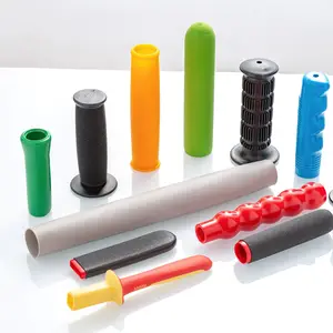 Sản Phẩm Mới 2021 Vinyl Nhúng Đúc PVC Nhựa Đường Viền Góc Màu Xanh Xử Lý Bar Grips