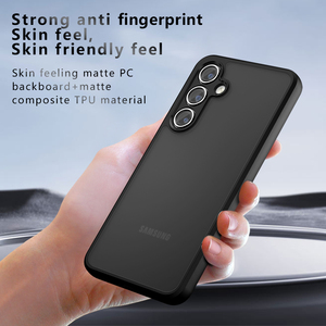 Funda para <span class=keywords><strong>Samsung</strong></span> <span class=keywords><strong>Galaxy</strong></span> A56 A36 F36 <span class=keywords><strong>A18</strong></span> A17 A08 A07 A16 A06 A15 A14 M35 M55 A26, Delgada, Suave, de TPU, con Marco Transparente y Parte Trasera Mate de PC - Product Image 6