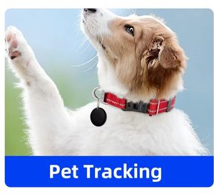 स्मार्ट पालतू ट्रैकर कुत्ते बिल्ली स्थान ट्रैकर ios केवल पालतू विरोधी-खोई हुई डिवाइस, सेब एयरटैग के साथ संगत - Product Image 2
