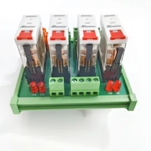 Kontron Indicateur LED et relais modulaire multifonction à bouton-poussoir sur rail Din