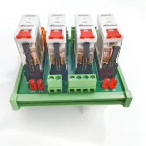 Kontron led-chỉ số và push-nút Din-Rail đa chức năng Modular Relay