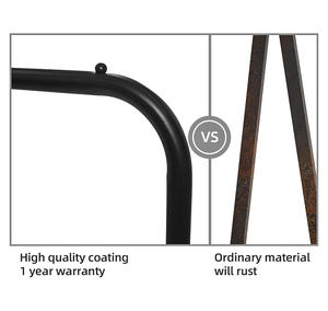 Nouveautés Cintres à un pôle en métal de haute qualité Tendance Multifonction Durable Séchoirs à vêtements pour le salon des vêtements - Product Image 4