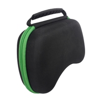 Étui personnalisé antichoc et anti-poussière en EVA noir Oxford+Velvet pour les manettes de jeu Series X/ One S/ One X, transport et rangement