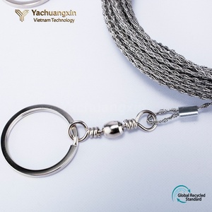 Outdoor Survival DIY Waterproof Metal Rope Fretsaw Camping Portable Mini Steel Wire Hand <b>Saw</b> Emergency Cutting Tool - Product Image 6