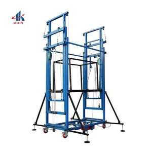 Liftable-6m Foldable Electric <b>Scaffolding</b> Scaffold Lift Lifter Machine Scissors Platform Construction Accessory Lift Tables - Product Image 1