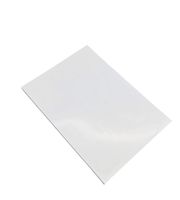 Haute Blanc Brillant Enduit 100um Papier Auto-adhésif A4 Jet D'encre PP 50pcs Matériel Adhésif Imprimable Étiquette Taille pour Imprimante
