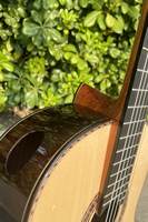 Guitare classique Aiersi de haute qualité, entièrement en épicéa massif, avec touche surélevée, meilleure guitare de concert espagnole de 39 pouces