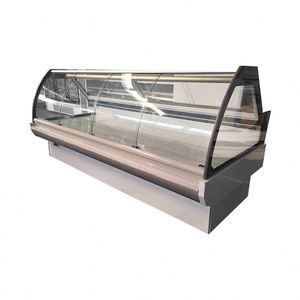 Precio más bajo vitrina de vidrio de plástico con estantes y estantes de vidrio rodante pastel congelador refrigerador - Product Image 1