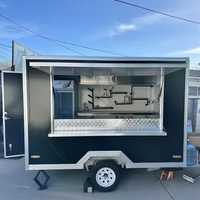 Fabricants de remorques alimentaires entièrement équipées sur mesure, chariot à hot-dogs, chariot à hamburgers, chariot à café, camion à pizza, remorque de camion alimentaire mobile