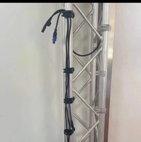 Fils d'alimentation Câbles Dmx Clips en plastique Événements Clips de câble de lumière de scène pour câbles d'alimentation et DMX Accessoires de seau Outil de treillis léger