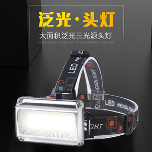 Linterna Frontal LED Recargable por USB con Banda Ajustable, Modo de Luz Roja para Camping y Luz Secundaria - Product Image 3