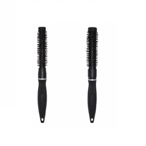 Cepillo de Rodillo con Mango en M de Alta Calidad, Barril de Cerámica, Mango de Goma Antideslizante, Cerdas Suaves de Jabalí para Cabello Rizado y Lacio - Product Image 1