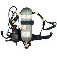 Ensemble complet CE OEM Ayonsafety 60min Appareil respiratoire SCBA avec masque en silicone Équipement de lutte contre les incendies pour l'industrie des pompiers