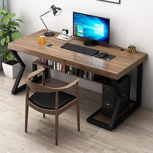 Scrivania del Computer <span class=keywords><strong>con</strong></span> libreria e UPC Stand camera da letto <span class=keywords><strong>soggiorno</strong></span> sala studio sala giochi PC scrivania scrivania da gioco tavolo da gioco - Product Image 1