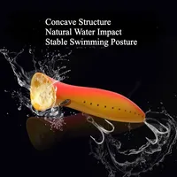 Leurre de pêche popper d'eau douce OEM personnalisé 19cm 120g à grande bouche, pour thon GT en mer, wobbler haut de gamme