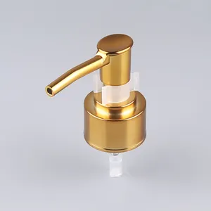 중국 공장 화장품 28/410 로션 펌프 플라스틱 비누 디스펜서 황금 실버 electroplate 로션 펌프