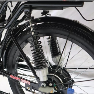 Bicicleta Eléctrica de 2 Ruedas al por Mayor, Batería de Litio Potente de 48V 12AH para Adultos, Bici Eléctrica Retro SY-HYN - Product Image 5