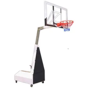 Supporto per canestro da basket regolabile portatile per allenamento sportivo di basket