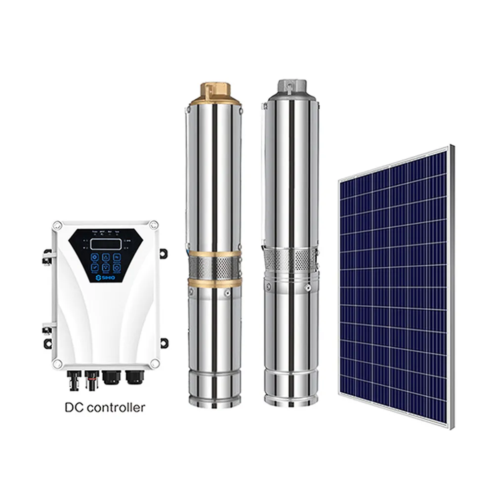 Wholesale agricultural 48v 600w stainless steel solar irrigation water pump