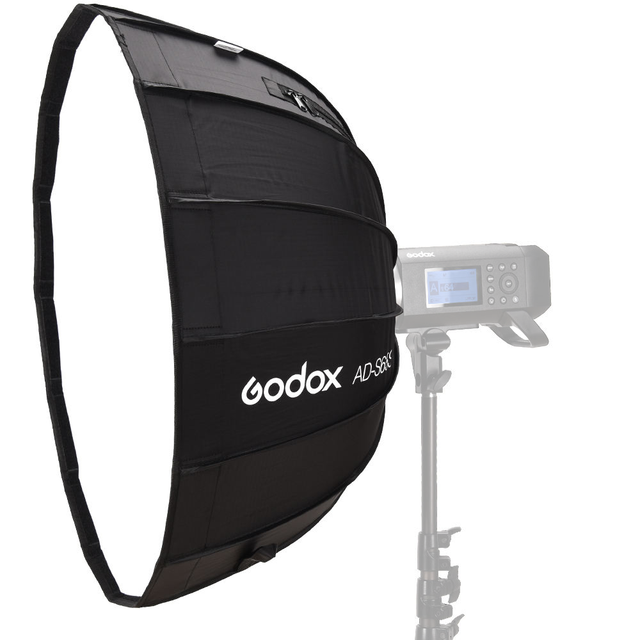 Godox AD-S65s 65cm Octagon Umbrella Softbox with Grid Bowens Mount for AD300Pro Studio Flash Light Accessories