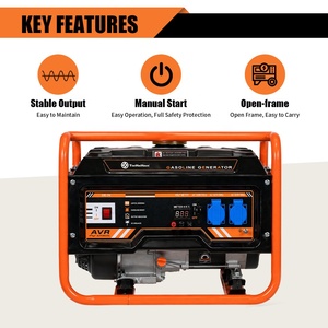 Générateur portable à essence TieKeHan TKH2500, 212 cm³, 4 temps, 2 kW/2,2 kW, faible consommation, en promotion - Product Image 4