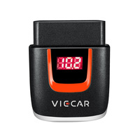 Viecar-herramienta de diagnóstico de coche VP004 ELM327 BT 4,0 PIC18F25K80 OBD 2 OBD2 WIFI ELM 327, escáner para Android/IOS, ODB2