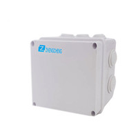 Caja de Conexiones de Plástico Impermeable ZCEBOX, Adaptada para Interiores y Exteriores