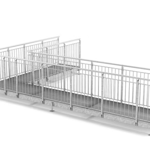 Galvanized Welded Steel Grating-Screen Application Cutting Service Welded <b>Mesh</b> HANGSHUN Brand Model STEEL GRATING China Origin - Product Image 5
