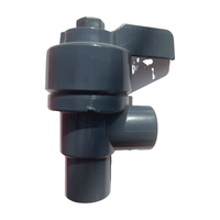 Vanne d'angle en PVC plastique de haute qualité ATA Factory en promotion, mini-vanne de retenue en plastique, vanne d'angle pour toilettes