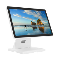 Moniteur tactile capacitif de 15,6 pouces, nouvelle version, blanc et noir, pour les magasins de détail