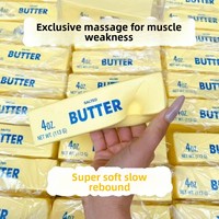 Produit phare transfrontalier : Bâton de beurre souple et mou, à rebond lent, en PU, pour la décompression et le plaisir sensoriel, pour les 5 à 7 ans