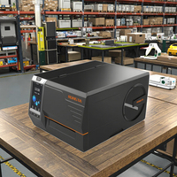 Printer kode batang RFID industri Transfer termal/termal 600Dpi Printer Label untuk Info Logistik Industri cetak