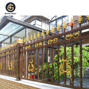 Clôture extérieure en aluminium forgé Garde-corps moderne en fer forgé pour balcon Conception de garde-corps antivol pour terrasse - Product Image 2