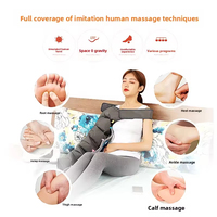 Masseur pour les pieds et les jambes, bottes à compression d'air, minuterie réglable, USB, récupération, AS ALL STAR CE