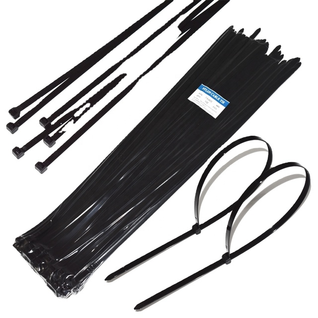 Intermediate 40 Lb 300mm UV Natural Color Eco-Friendly CE ROHS REACH Certified Heat Resisting Self-Locking Nylon Cable Zip Tie
