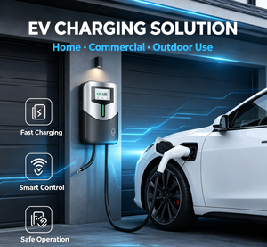 เครื่องชาร์จติดผนังแบบที่ 2 สำหรับรถยนต์ไฟฟ้า 7KW 32A สายเคเบิล TPU เฟสเดียว โลโก้สั่งทำได้ สถานีชาร์จรถยนต์ไฟฟ้าสำหรับใช้ในบ้าน - Product Image 2