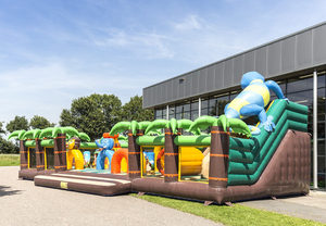 <span class=keywords><strong>Colchoneta</strong></span> Inflable <span class=keywords><strong>Gigante</strong></span> para Saltar, Diversión en la Selva, Ciudad del Divertimiento, en Venta - Product Image 3