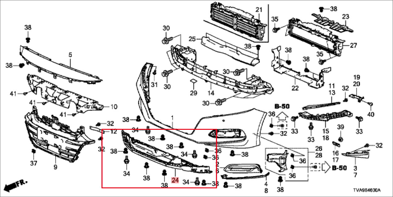 HONDA ACCORDパーツカタログ 86-89 Honda Accord Sedan Brochure Catalog OEM JDM CA3 87 88 CA5