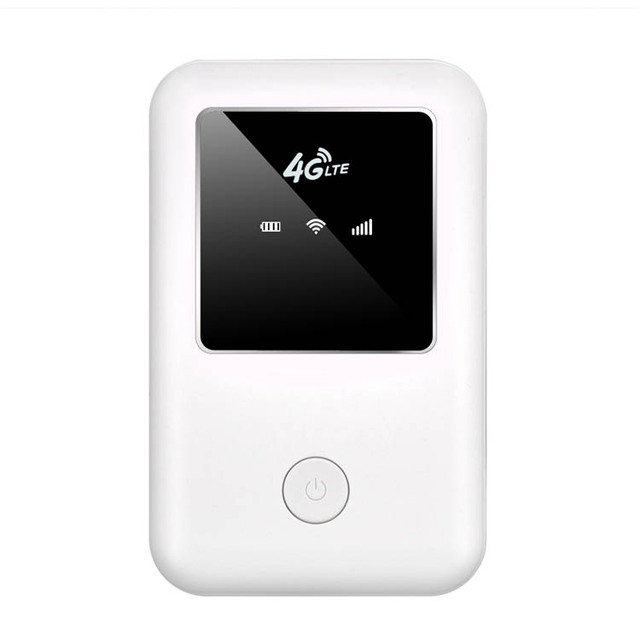 4G Wifi Router Mini Router 4G Lte Broadband Pocket Wifi Mobile Hotspot Wifi Router 4G Portable Device SIM & Memory Card Slot