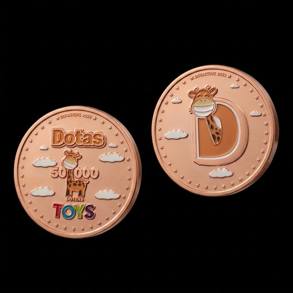 Moneda de Cobre Puro Anime