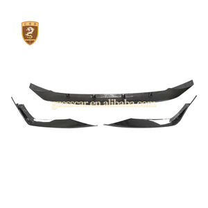 Kit de carrosserie de modification automobile en fibre de carbone sèche de haute qualité pour <span class=keywords><strong>Audi</strong></span> RS6 RS7 2022-2023, style CSS, avec lames avant, aérations, jupes latérales et spoiler - Product Image 3